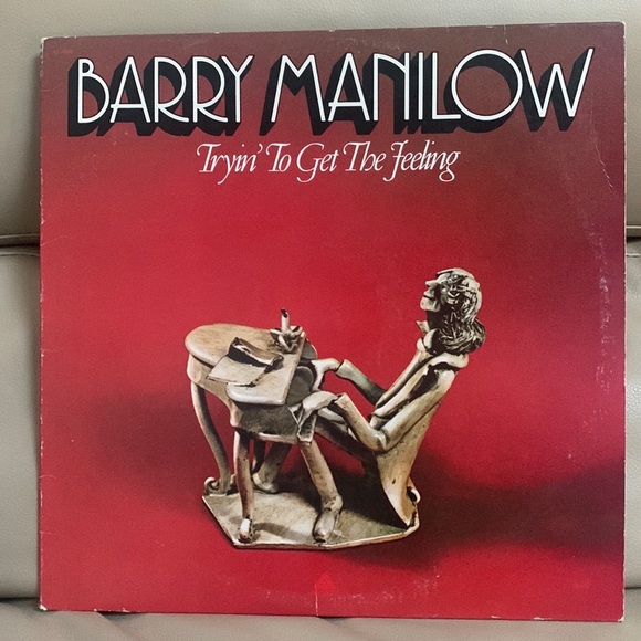 BARRY MANILOW Tryin' To Get The Feeling 1975 Vinyl Record - Picture 1 of 2